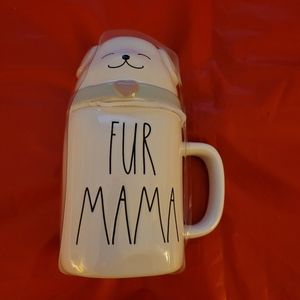 Rae Dunn Fur Mama dog or cat Coffee Mug (310)